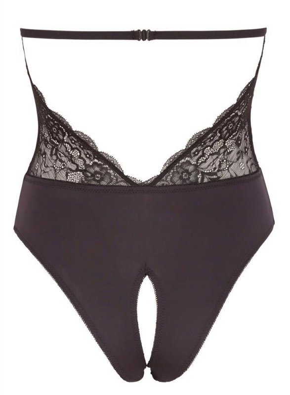 Czarne sex body erotyczne z dziurką Cottelli XL