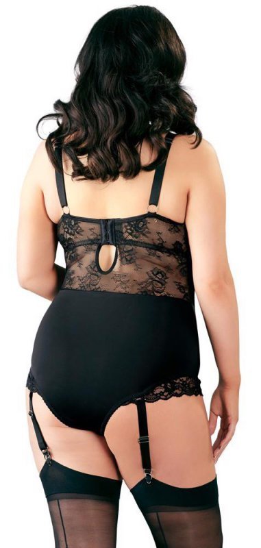 Sex bielizna piękne erotyczne body Cottelli 85F/L