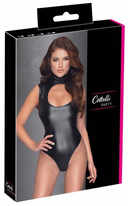 Seksowna bielizna body wetlook Cottelli  XL
