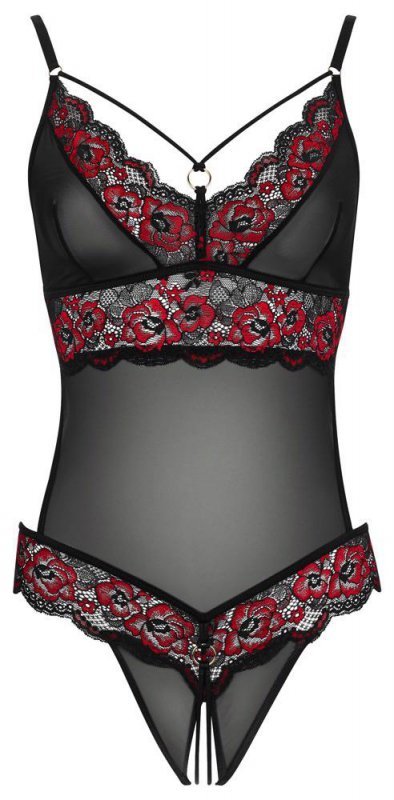 Sexy erotyczne koronkowe body Cottelli S/M