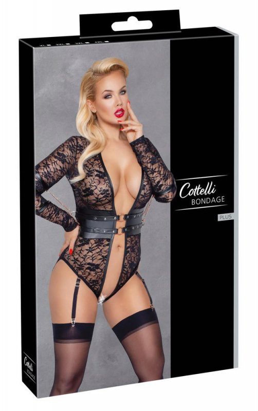 Sex bielizna erotyczna body Cottelli XL