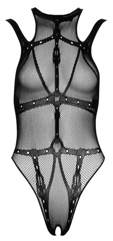 Kusicielskie body w stylu bondage Fantasy Cottelli S-L