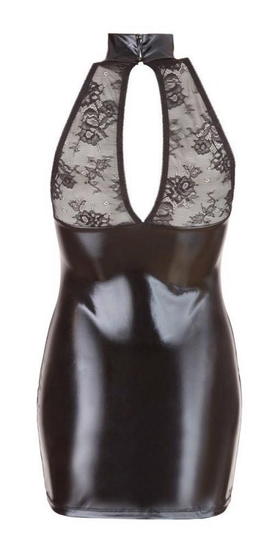 Sex sukienka mini z obrożą obcisła Cottelli M
