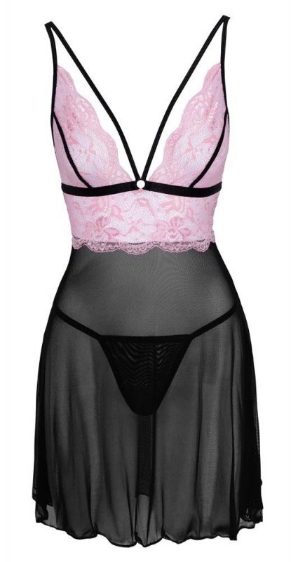 Sexy babydoll koszulka erotyczna Cottelli XL