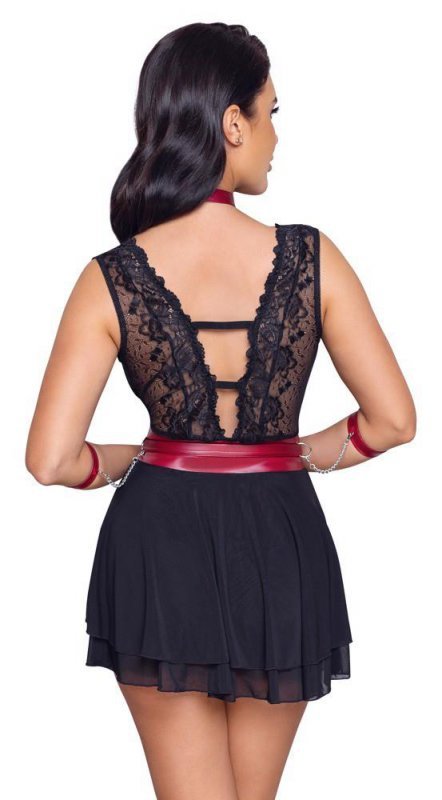 Kusząca bielizna koszulka babydoll Cottelli XL