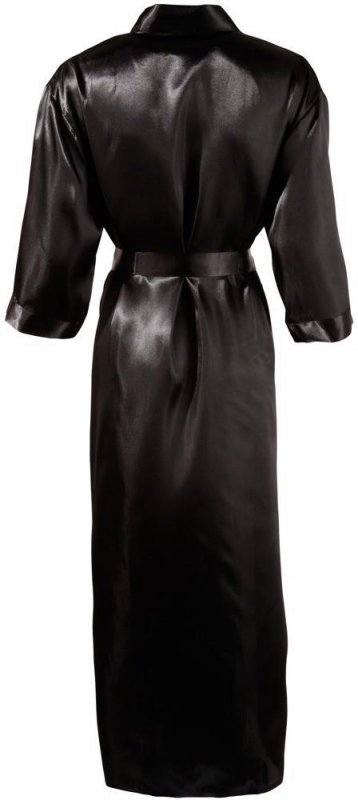 Kuszące kimono długi sex szlafrok Cottelli 2XL/3XL