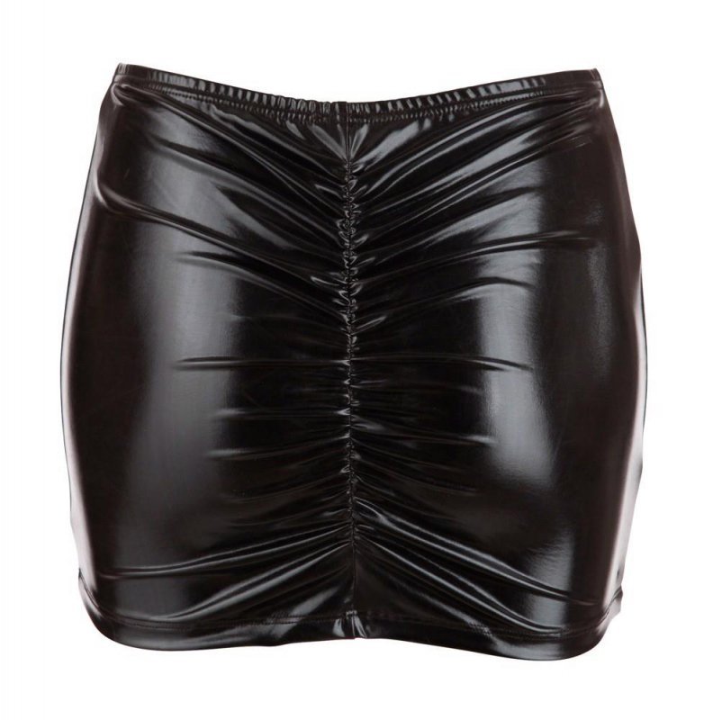 Sexy spódniczka mini bdsm połysk Cottelli XS