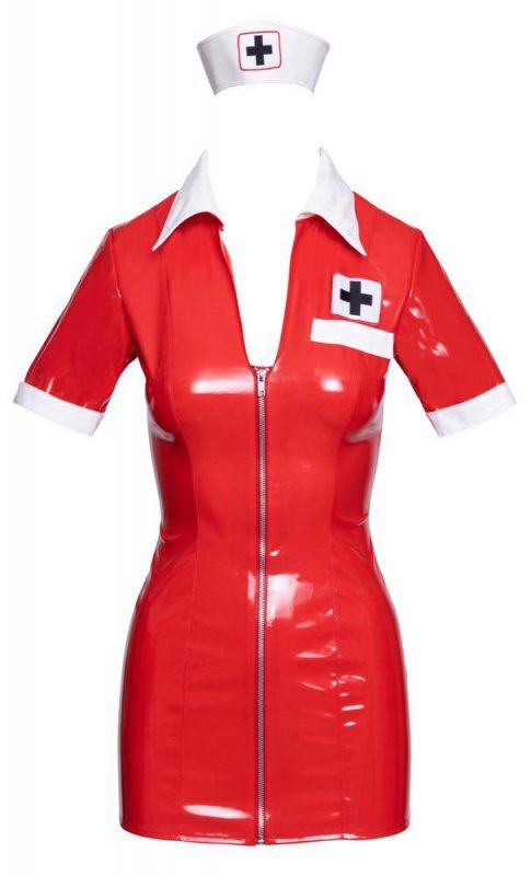 Vinyl nurse red 2XL