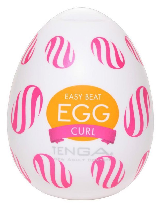Jednorazowy masturbator Tenga Egg Curl Single
