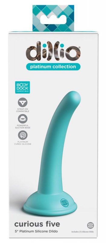 Dildo z przyssawką penis 12,7 cm