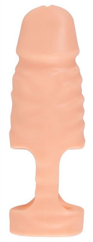 Podwójny dodatkowy penis nakładka Realistixxx Ball Stretcher