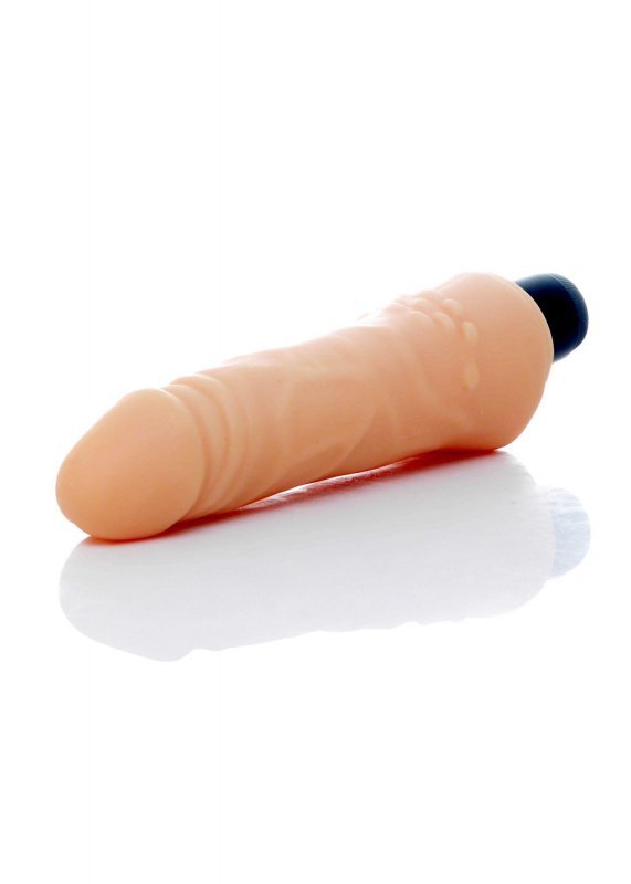 Realistyczny wibrator sex masażer z cyber skóry 18,5 cm