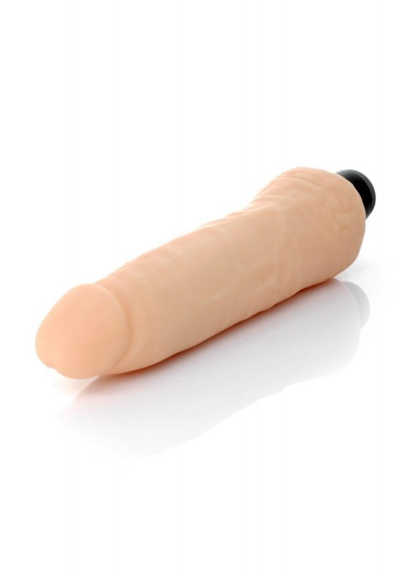 Realistyczny wibrator sex masażer z cyber skóry 19,5 cm