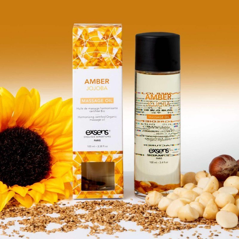 Olejek do masażu erotycznego Amber Jojoba 100 ml