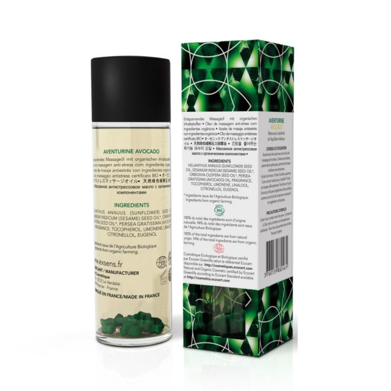 Olejek do masażu erotycznego Aventurine Avocado 100 ml