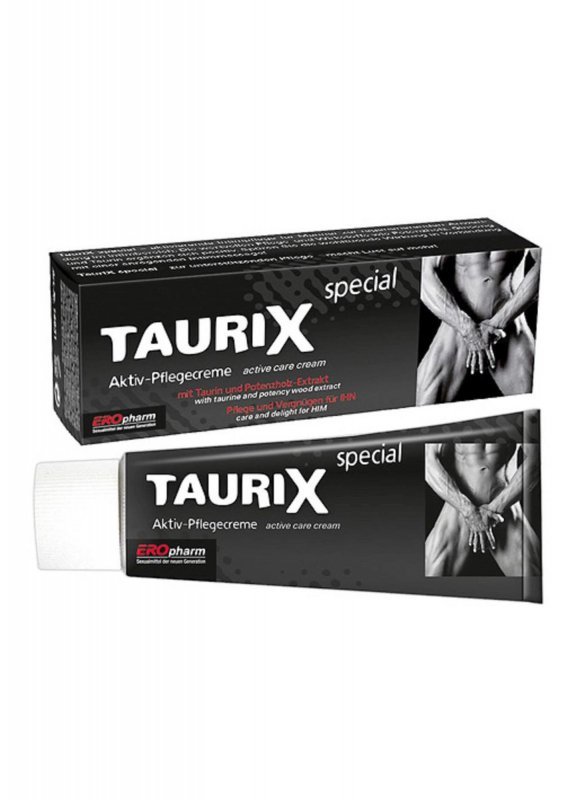 Maść z tauryną poprawiająca ukrwienie penisa EROpharm - TauriX, 40 ml