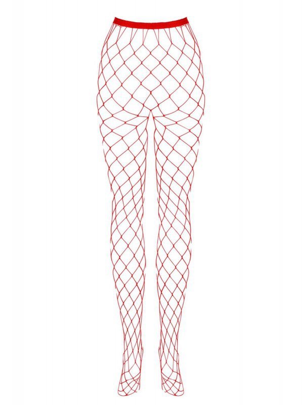 Obsessive S812 rajstopy czerwone XL/XXL