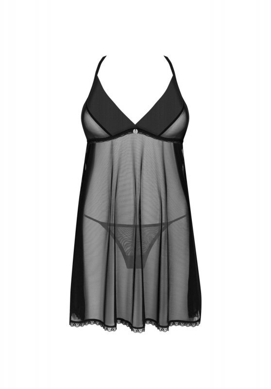 Seksowny komplet Obsessive Latinesa babydoll i stringi   XS/S