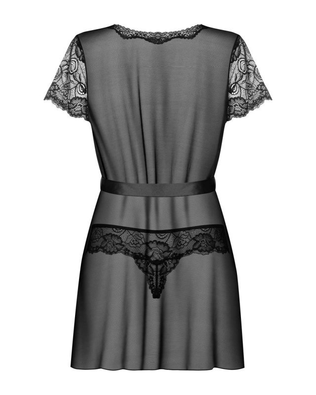 Obsessive Alluria peniuar i stringi L/XL
