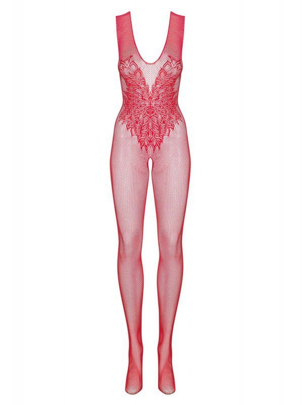 Obsessive Bodystocking N112 czerwone  S/M/L
