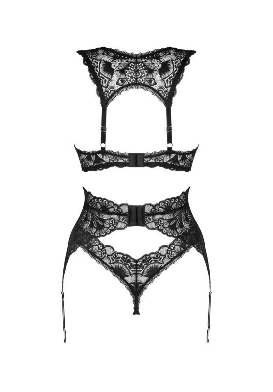 Seksowna bielizna erotyczna Donna Dream komplet 3-części XL/2XL