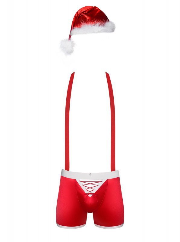 Obsessive Strój Mikołaja Mr Claus   S/M