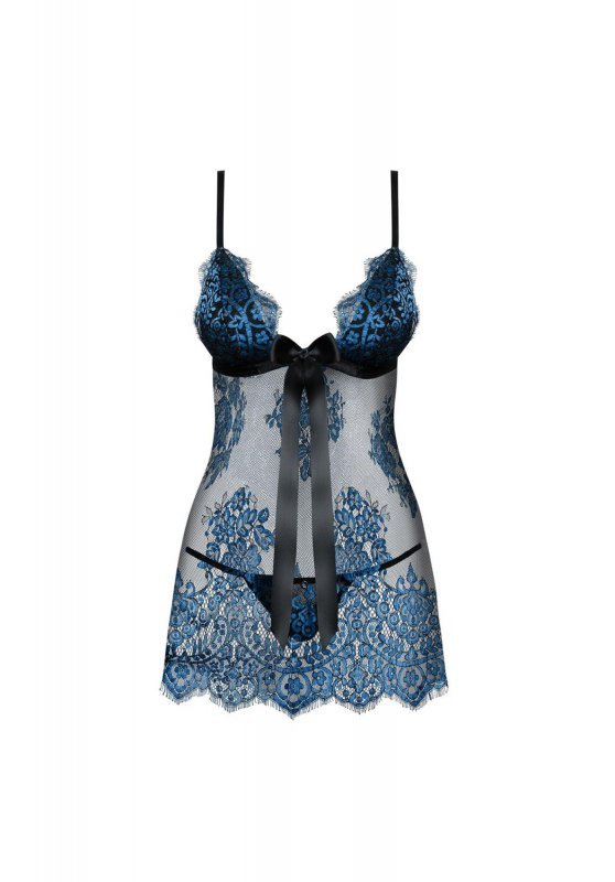 Obsessive koszulka nocna Yassmyne babydoll i stringi  S/M