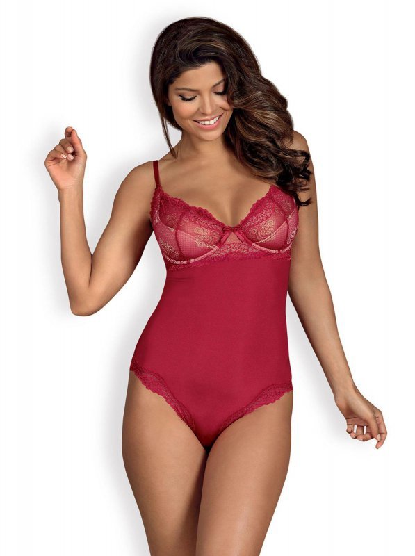 Obsessive Rosalyne body czerwone  S/M