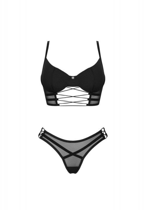 Obsessive Roxelia komplet bielizny erotycznej 2-częściowy M/L
