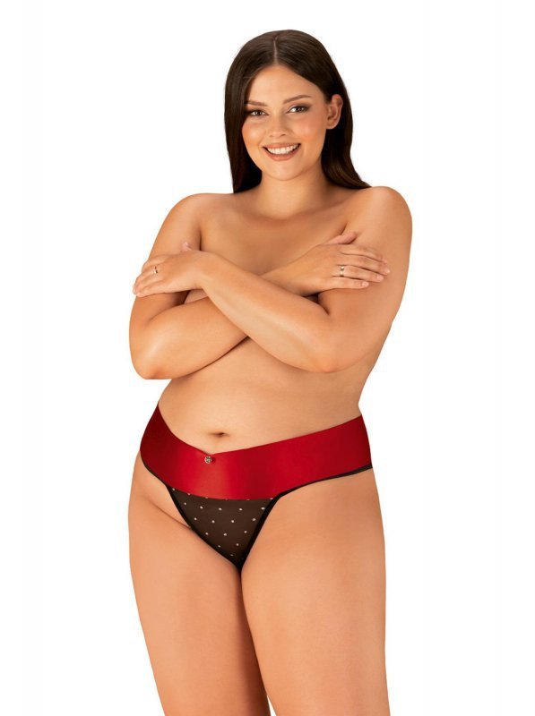Obsessive Tienesy stringi 2XL/3XL