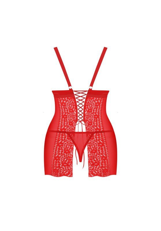 Obsessive Blossmina koszulka i stringi  4XL/5XL