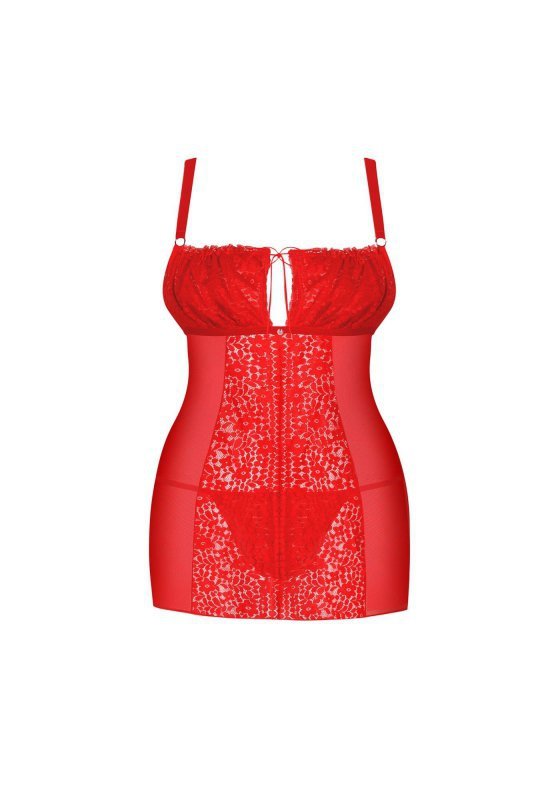 Obsessive Blossmina koszulka i stringi 6XL/7XL