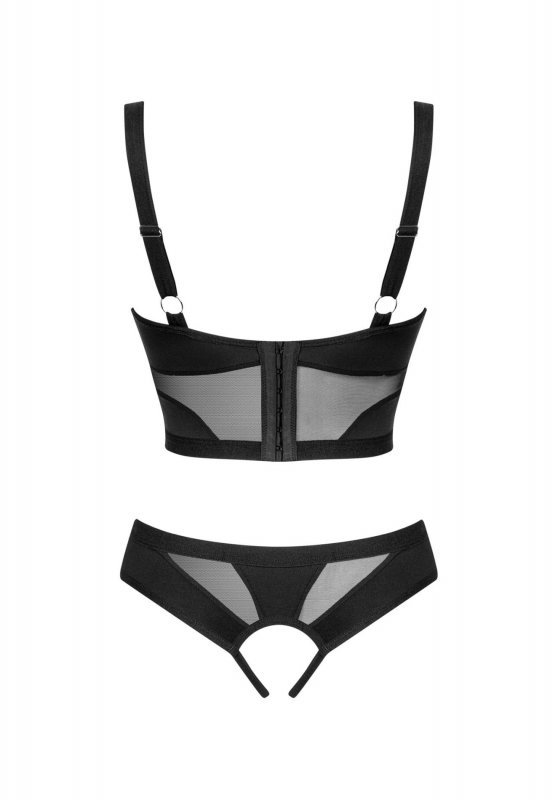 Obsessive Chic Amoria seksowny komplet 2-częściowy otwarty   XS/S