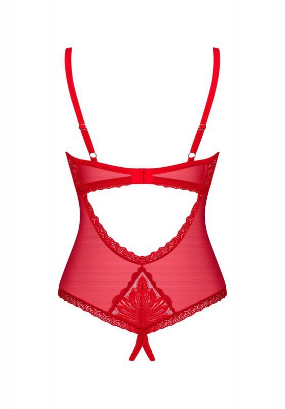 Obsessive Chilisa body otwarte z dziurką M/L