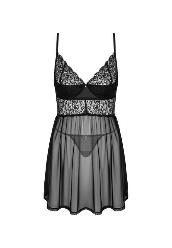 Sekswony zestaw babydoll i stringi  Obssesive  XS/S