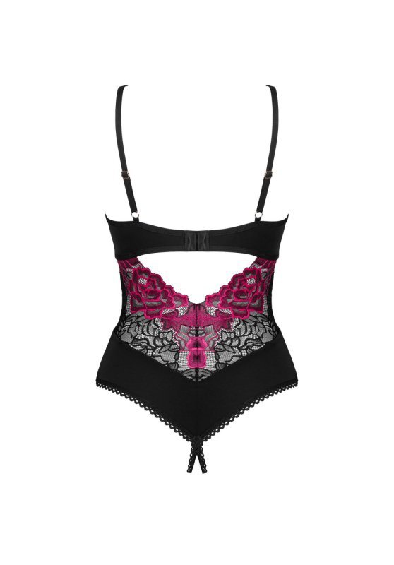 Rosenty bielizna erotyczna body otwarte XS/S