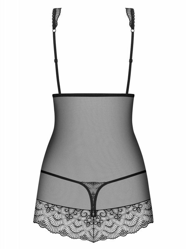 Obsessive Firella koszulka czarna L/XL