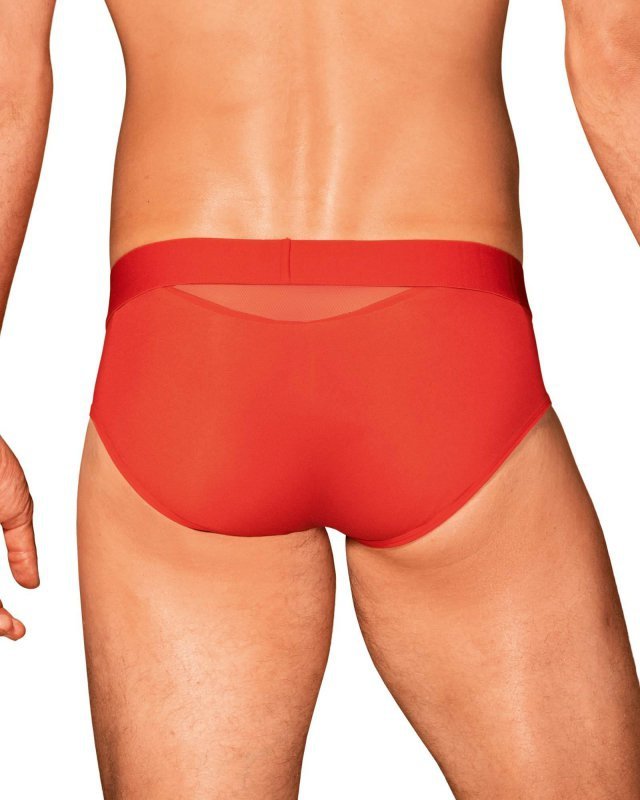 Obsessive Boldero majtki męskie czerwone  S/M