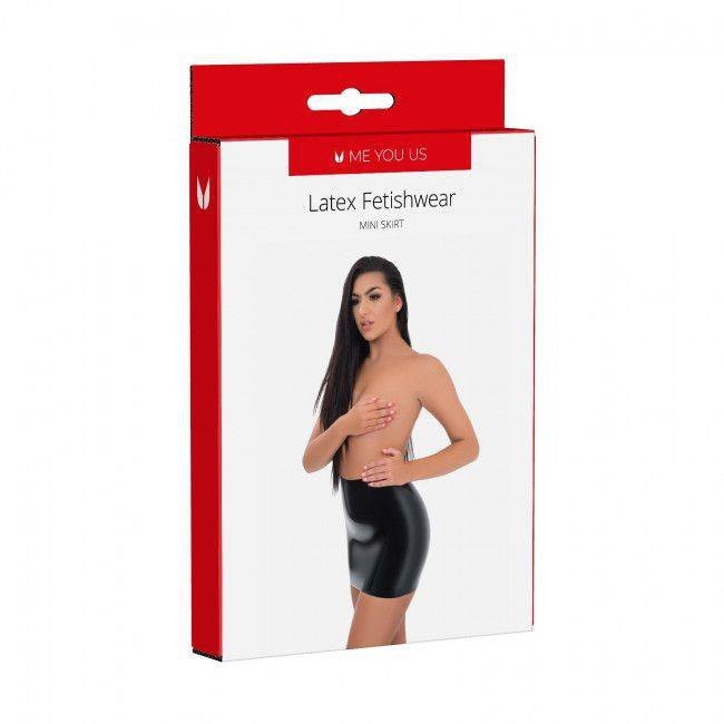 Me You Us lateksowa mini spódniczka S