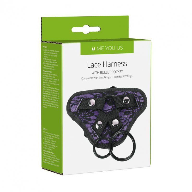 Uprząż do strap-on Me You Us Purple Adjustable Harness