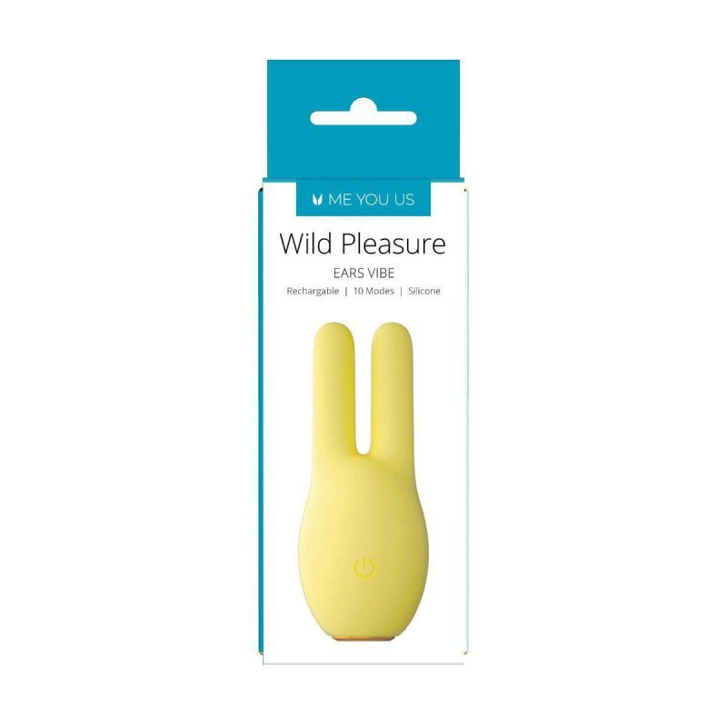 Me You Us Wild Pleasure ears vibrator yellow