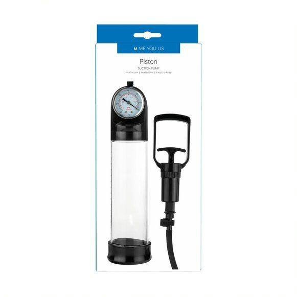 Me you us piston pump clear/black