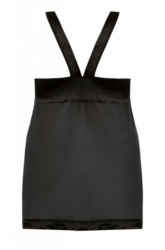 Samara black chemise XXL+ ( czarna halka )