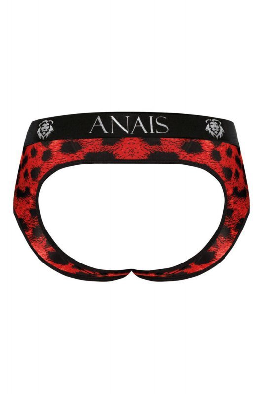 Męskie seksowne jockstrapy bokserki panterka Savage jock bikini L