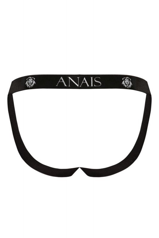 Seksowne granatowe męskie majtki jockstrapy odkryte Naval jock strap XXXL