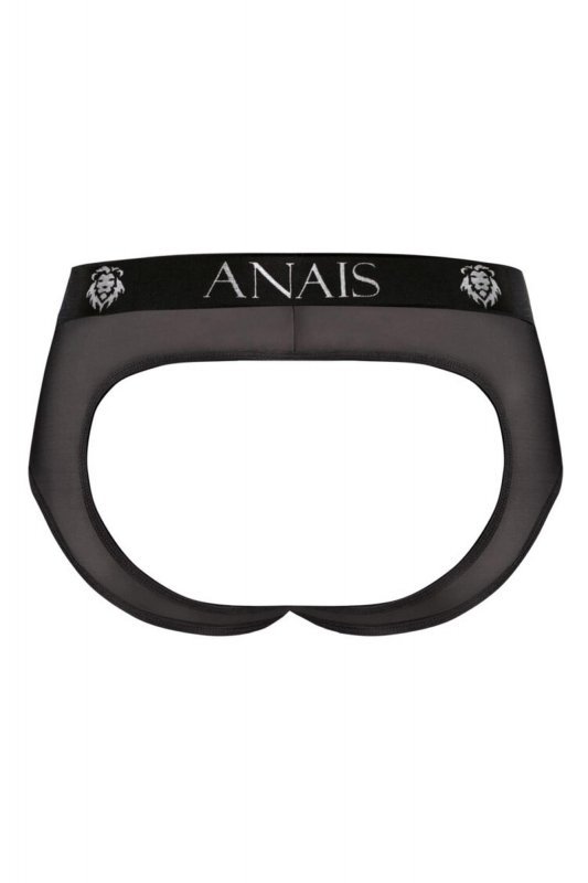 Sexy bokserki męskie czarne jockstrapy Eros jock bikini XL