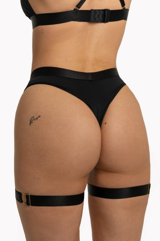 Seila set black (bra+string) L/XL