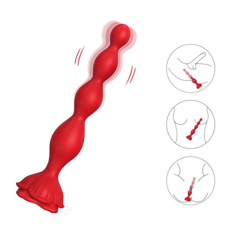 Wibrujące kulki analne sonda dildo orgazmowe
