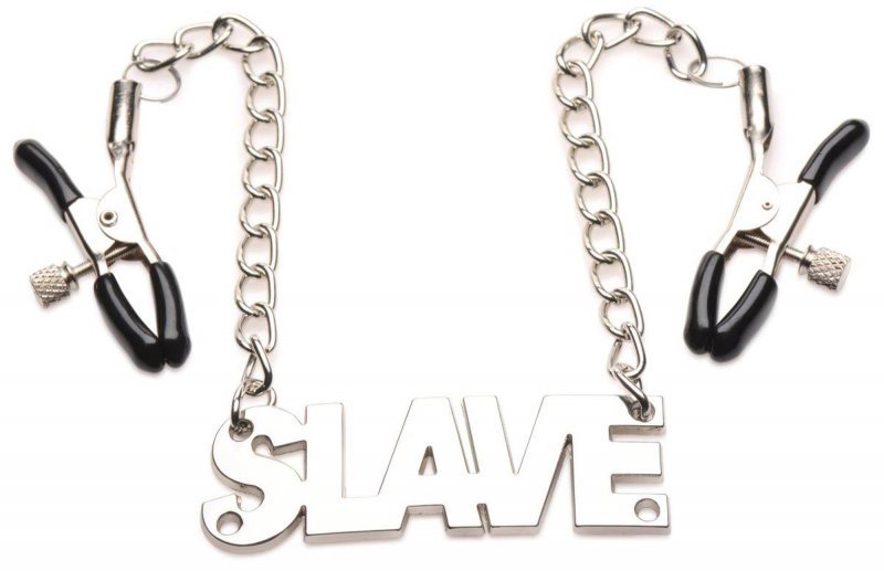 Klamerki na sutki z napisem slave niewolnica