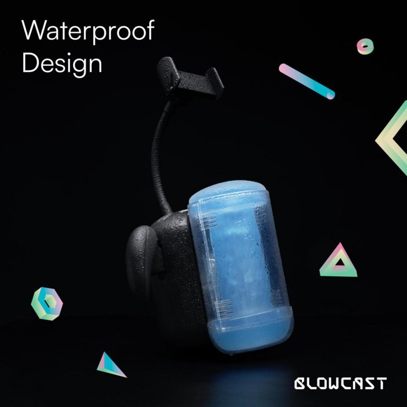 Automatyczny masturbator z uchwytem na smartfon Blowcast Wingman Lite